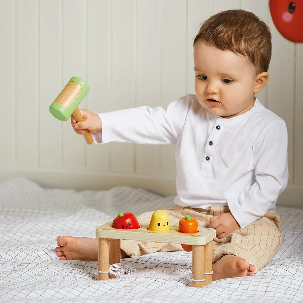 JEU TAP TAP LÉGUMES EN BOIS