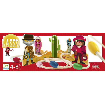 JEUX D'ANNEAUX EN BOIS "LASSO"