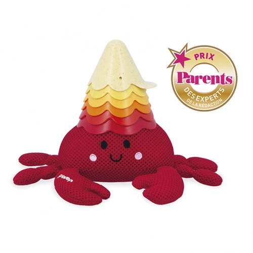 BERNARD AND HIS SHELL BATH TOY