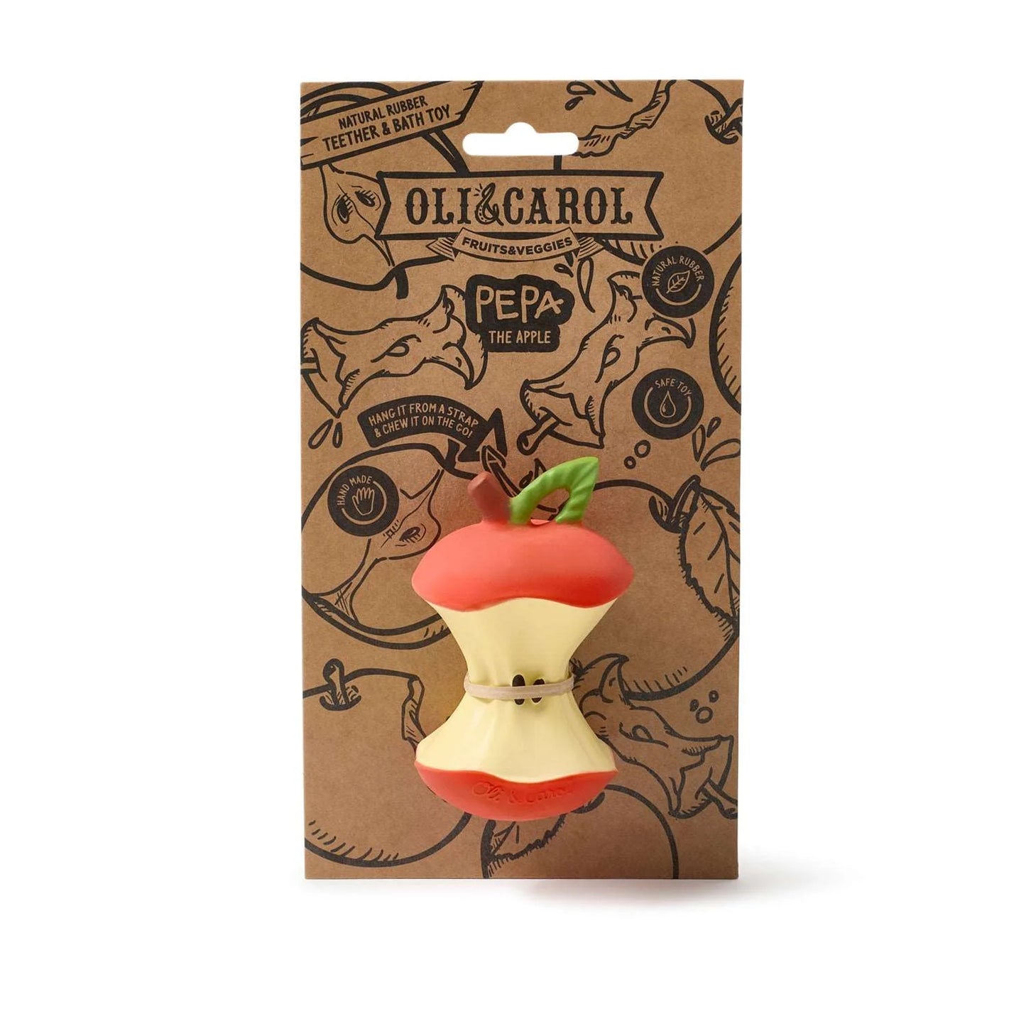 PEPA THE APPLE BABY TEETHER