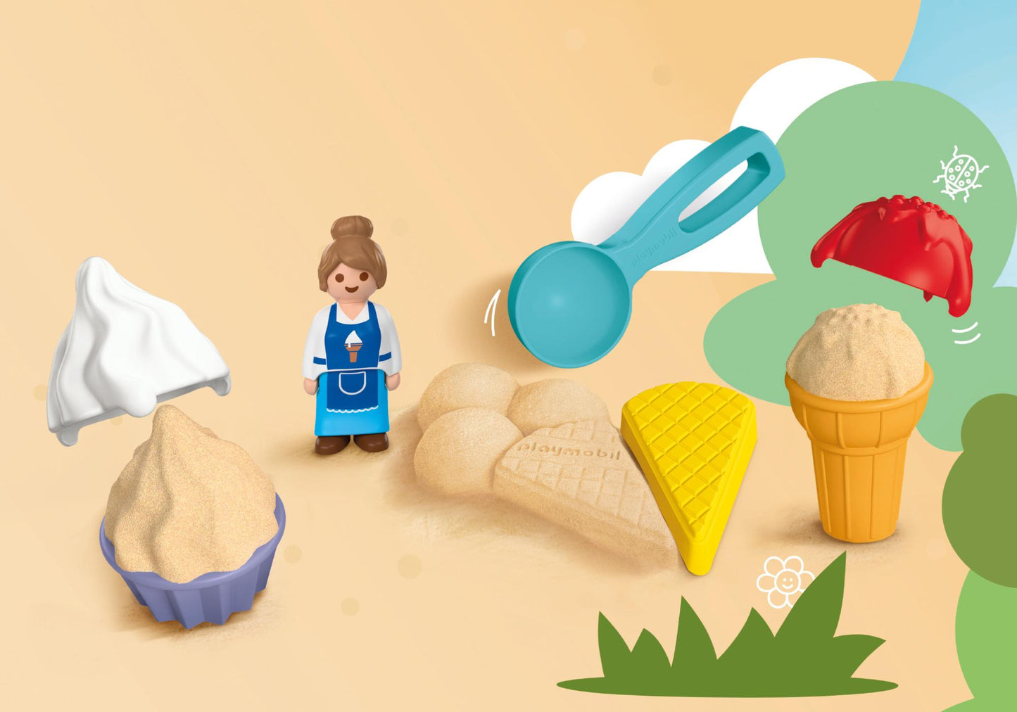 SAND ICE CREAM SHOP "JUNIOR"