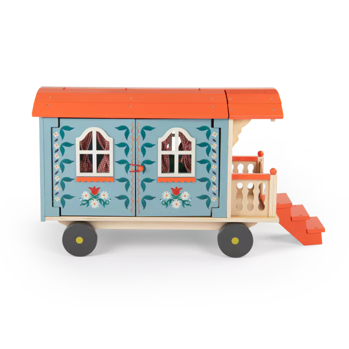 LA ROULOTTE EN BOIS "LES MINOUCHKAS"