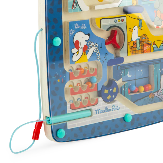 LABYRINTHE MAGNÉTIQUE "PUCE ET PILOU"