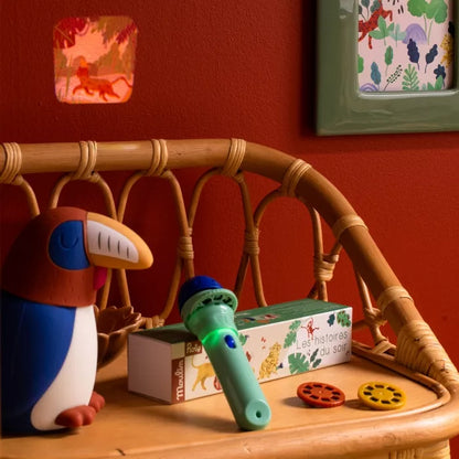 LAMPE À HISTOIRE "LA FORÊT MAWA"