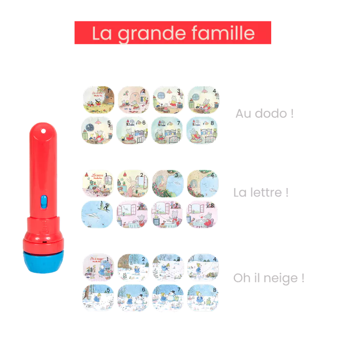 "LA GRANDE FAMILLE" STORYBOOK TORCH