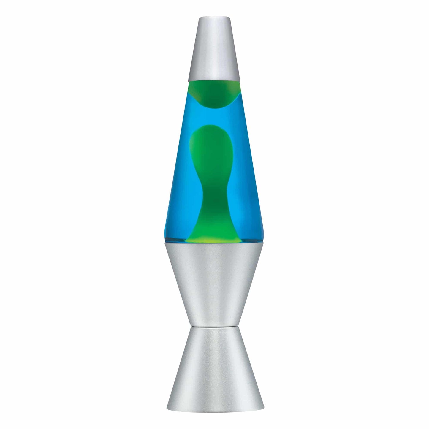 GREEN AND BLUE LAVA LAMP