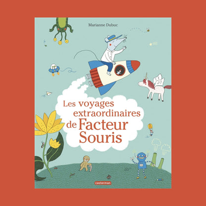 LIVRE LES VOYAGES EXTRAORDINAIRES DE FACTEUR SOURIS