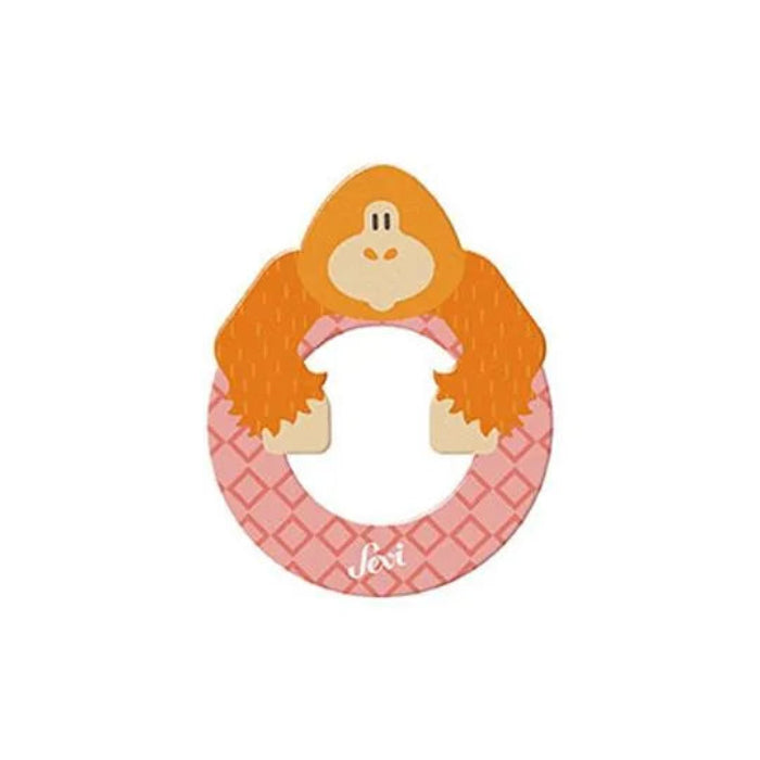 WOODEN LETTER O (ORANGUTAN)