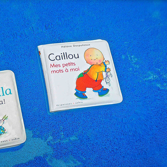 LIVRE DE BAIN CAILLOU MES PETITS MOTS À MOI