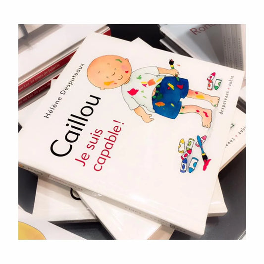 LIVRE CAILLOU JE SUIS CAPABLE!