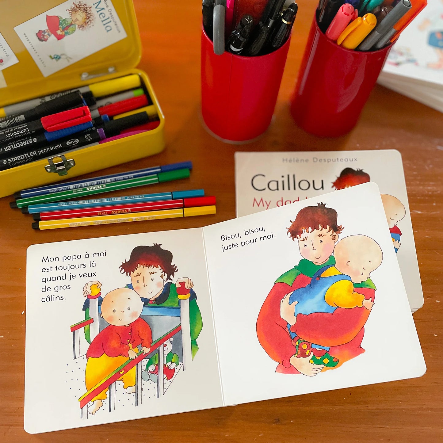 LIVRE CAILLOU MON PAPA À MOI
