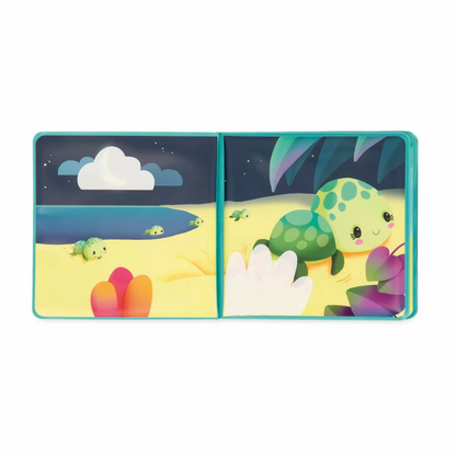 "THE MAGICAL LIFE OF TURTLES" BATH BOOK