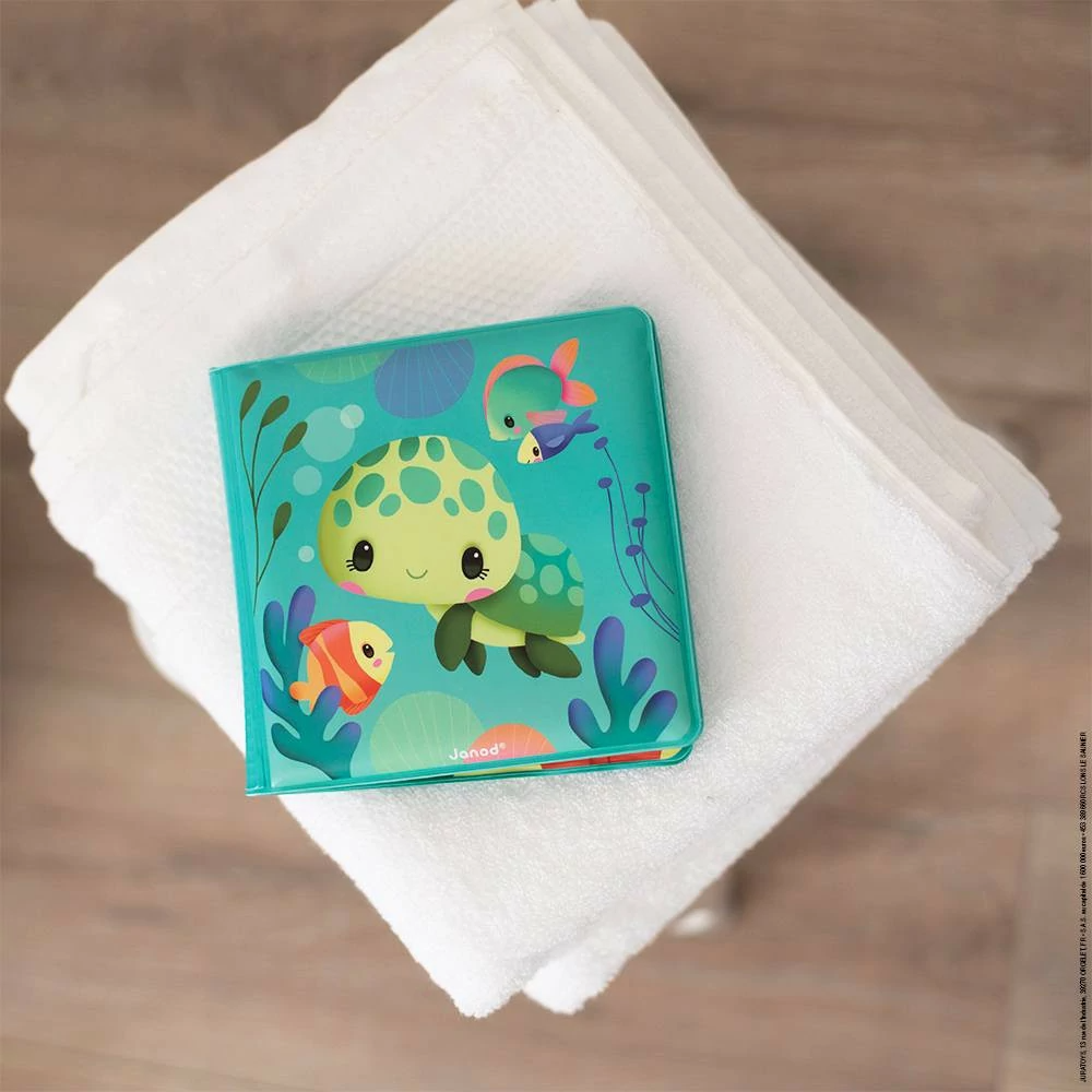"THE MAGICAL LIFE OF TURTLES" BATH BOOK