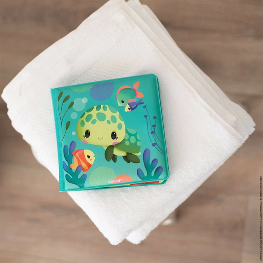 "THE MAGICAL LIFE OF TURTLES" BATH BOOK