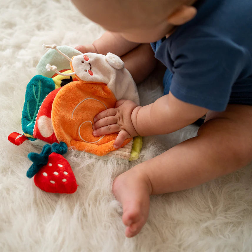 "SILLY SNAIL" SENSORY FABRIC BOOK