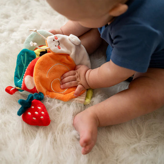 "SILLY SNAIL" SENSORY FABRIC BOOK