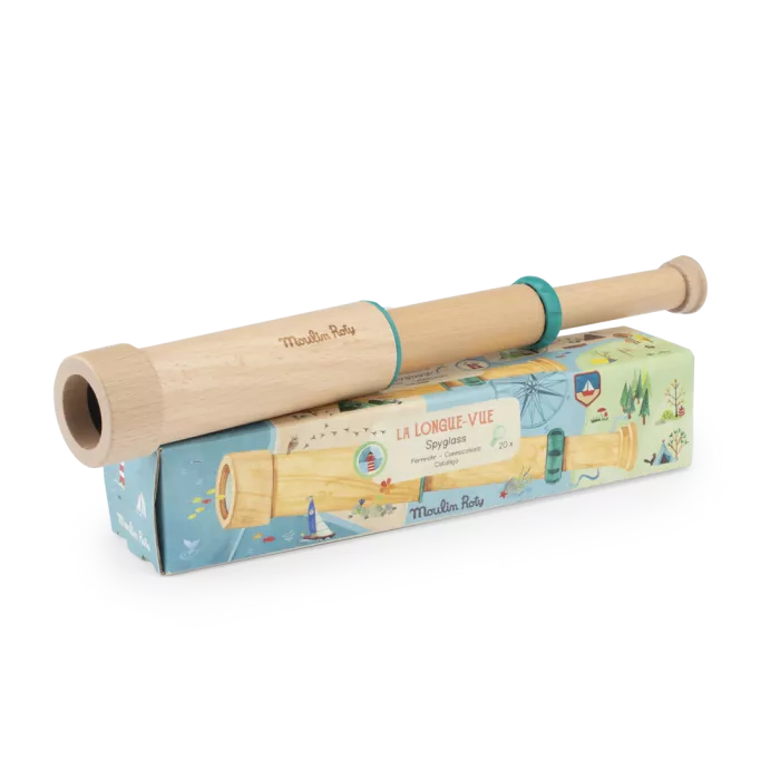 WOODEN SPYGLASS "LE JARDIN DU MOULIN"