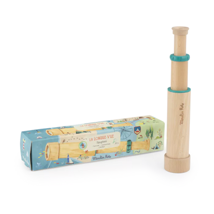 WOODEN SPYGLASS "LE JARDIN DU MOULIN"
