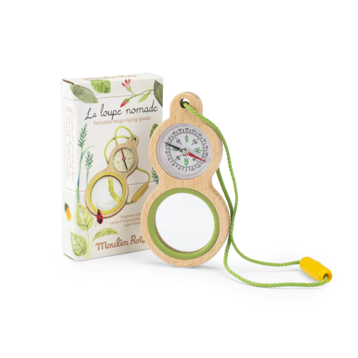 PORTABLE MAGNIFYING GLASS "LE JARDIN DU MOULIN"