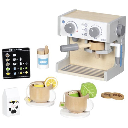Wooden Toy Coffee and Tea Machine
