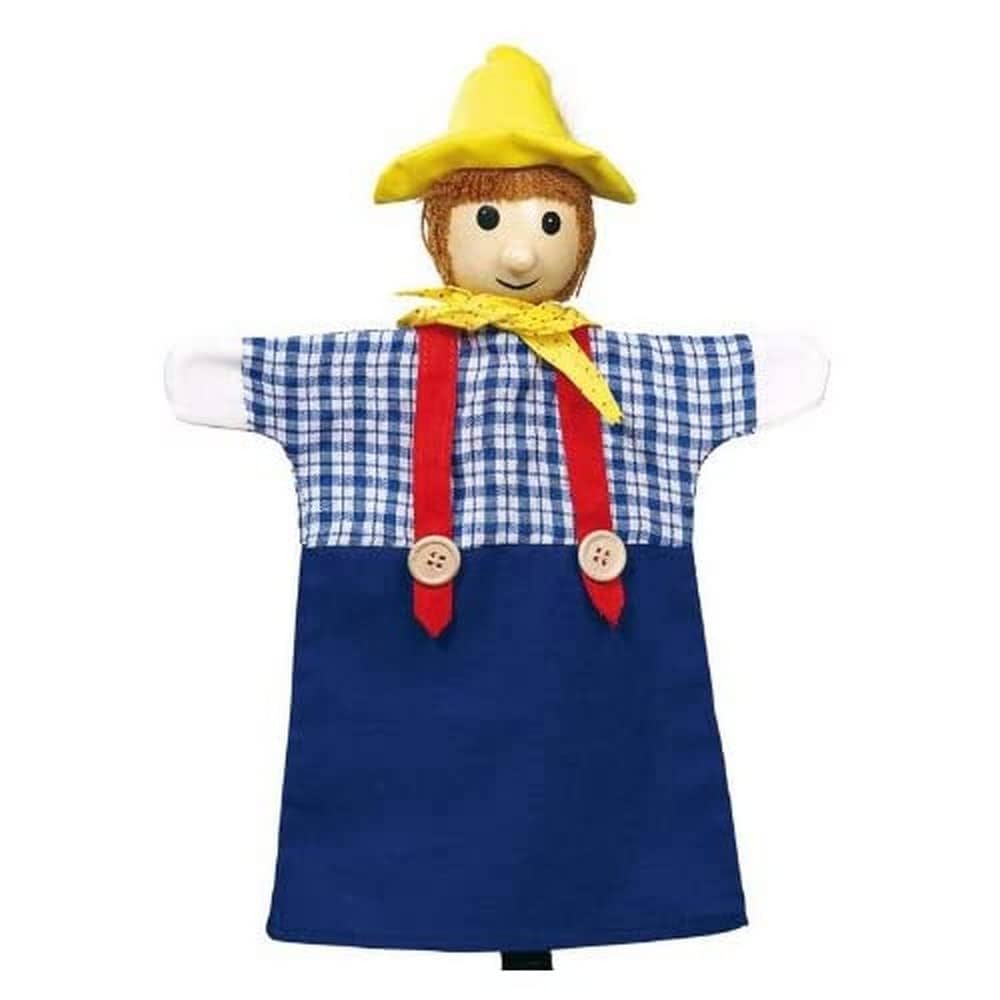 "SEPPL" PUPPET WITH WOODEN HEAD