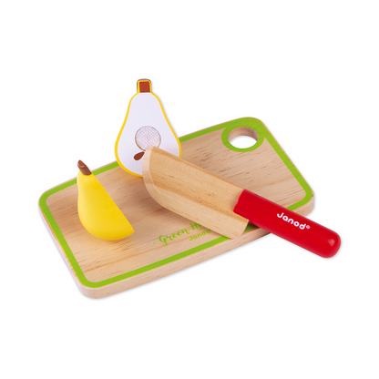 MAXI SET FRUITS ET LÉGUMES À DÉCOUPER EN BOIS
