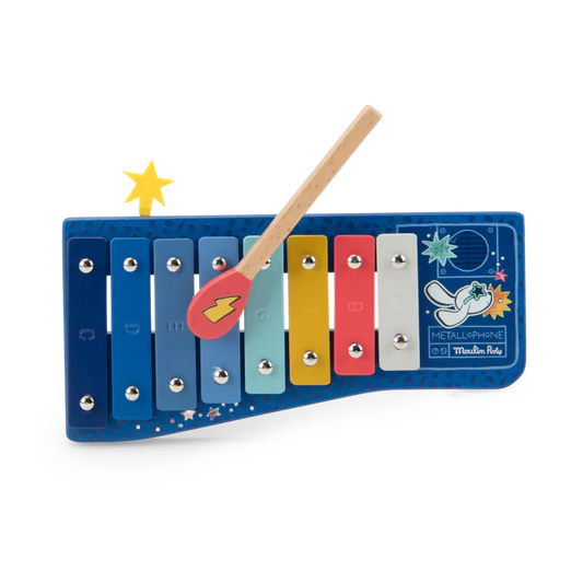 MÉTALLOPHONE "PUCE ET PILOU"