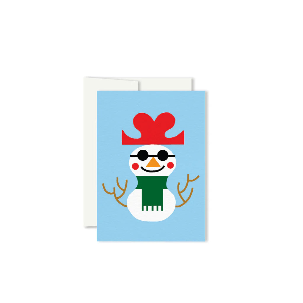MINI CHRISTMAS CARD FROSTY