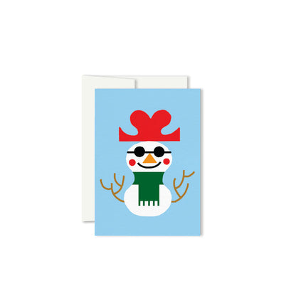 MINI CHRISTMAS CARD FROSTY