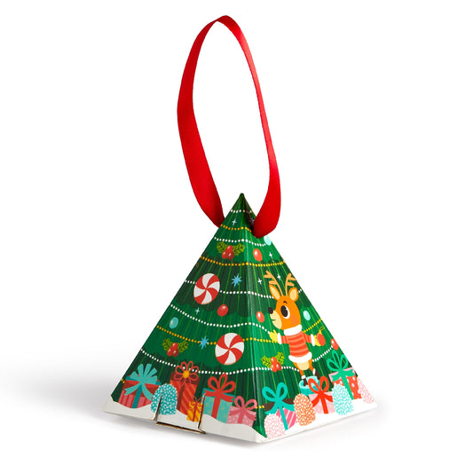 MINI REINDEER ORNAMENT PUZZLE 48 PIECES