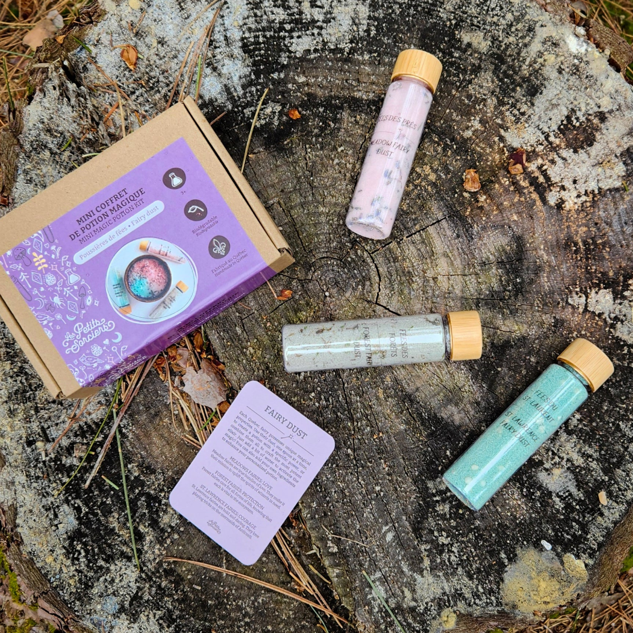 MINI COFFRET POUSSIÈRES DE FÉE POTION MAGIQUE
