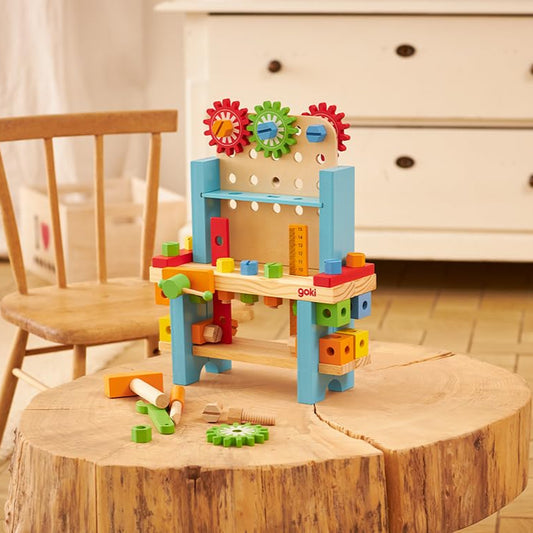 MY FIRST WOODEN WORKBENCH