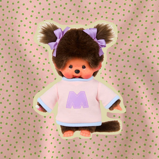 MONCHHICHI FILLE AVEC LULU ET PULL