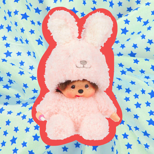 MONCHHICHI FLUFFY BUNNY ANIMARU