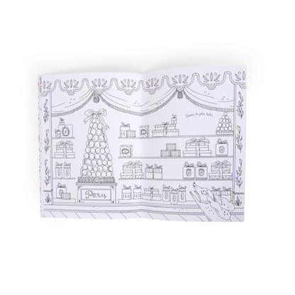 CAHIER DE COLORIAGE "LES PARISIENNES"