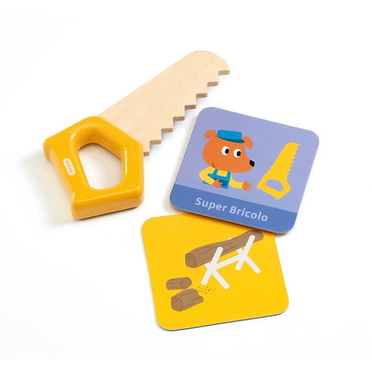 SUPER BRICOLO WOODEN TOOL BOX