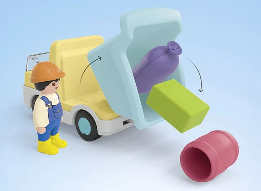 CONSTRUCTION TRUCK WITH GARAGE "JUNIOR"