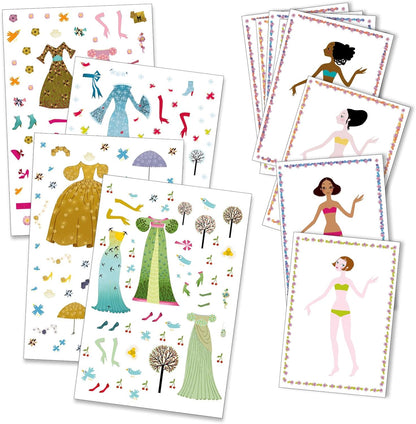 PAPER DOLLS "ROBE DES 4 SAISONS"