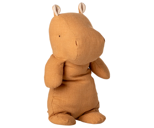 HONEY MEDIUM HIPPO PLUSH "SAFARI FRIENDS"