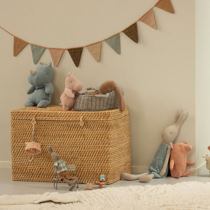 PELUCHE HIPPO ROSE AVEC TUTU