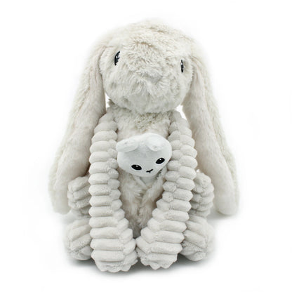 PELUCHE LAPIN TOUDOU MAMAN-BÉBÉ