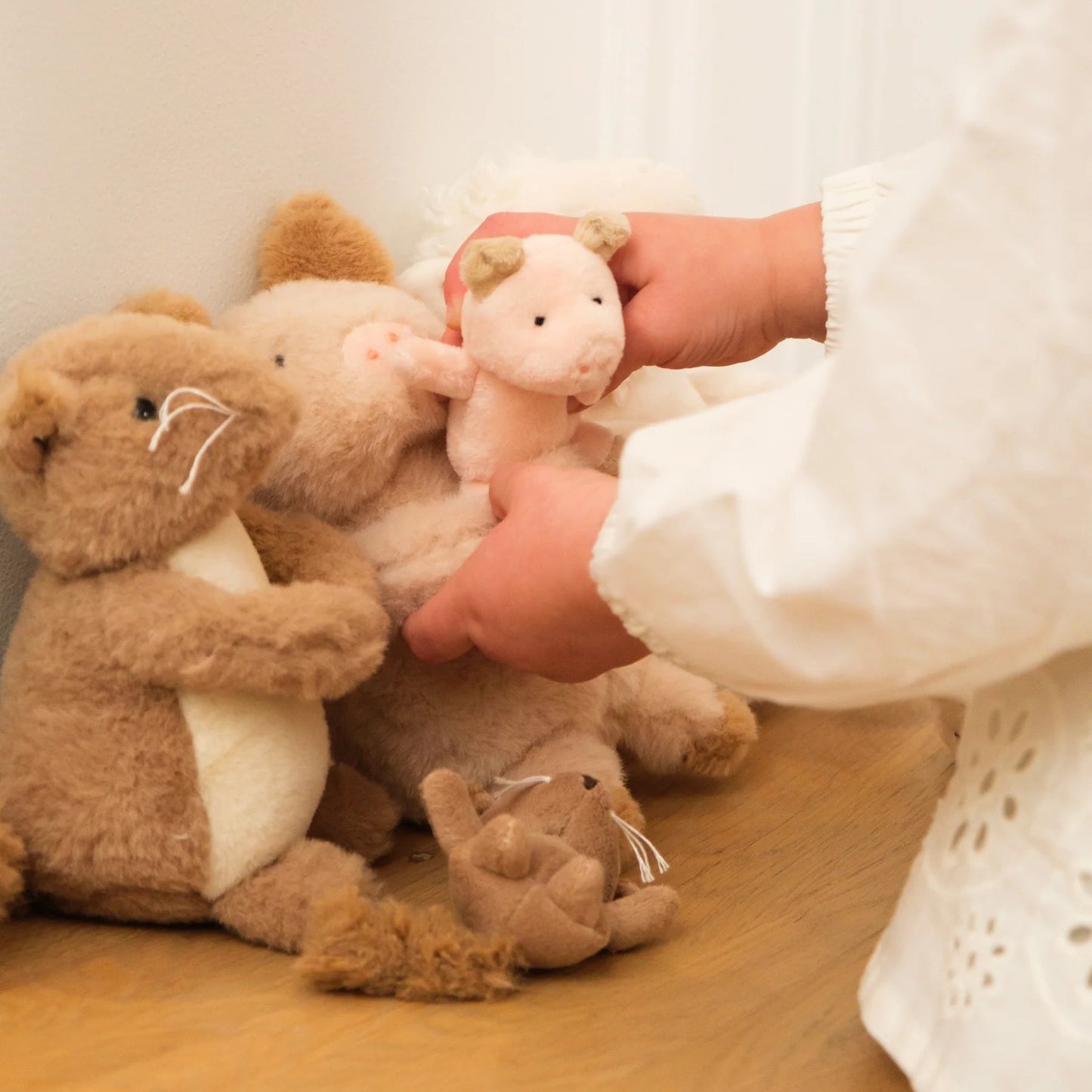 peluche maman cochon et son bébé Egmont Toys