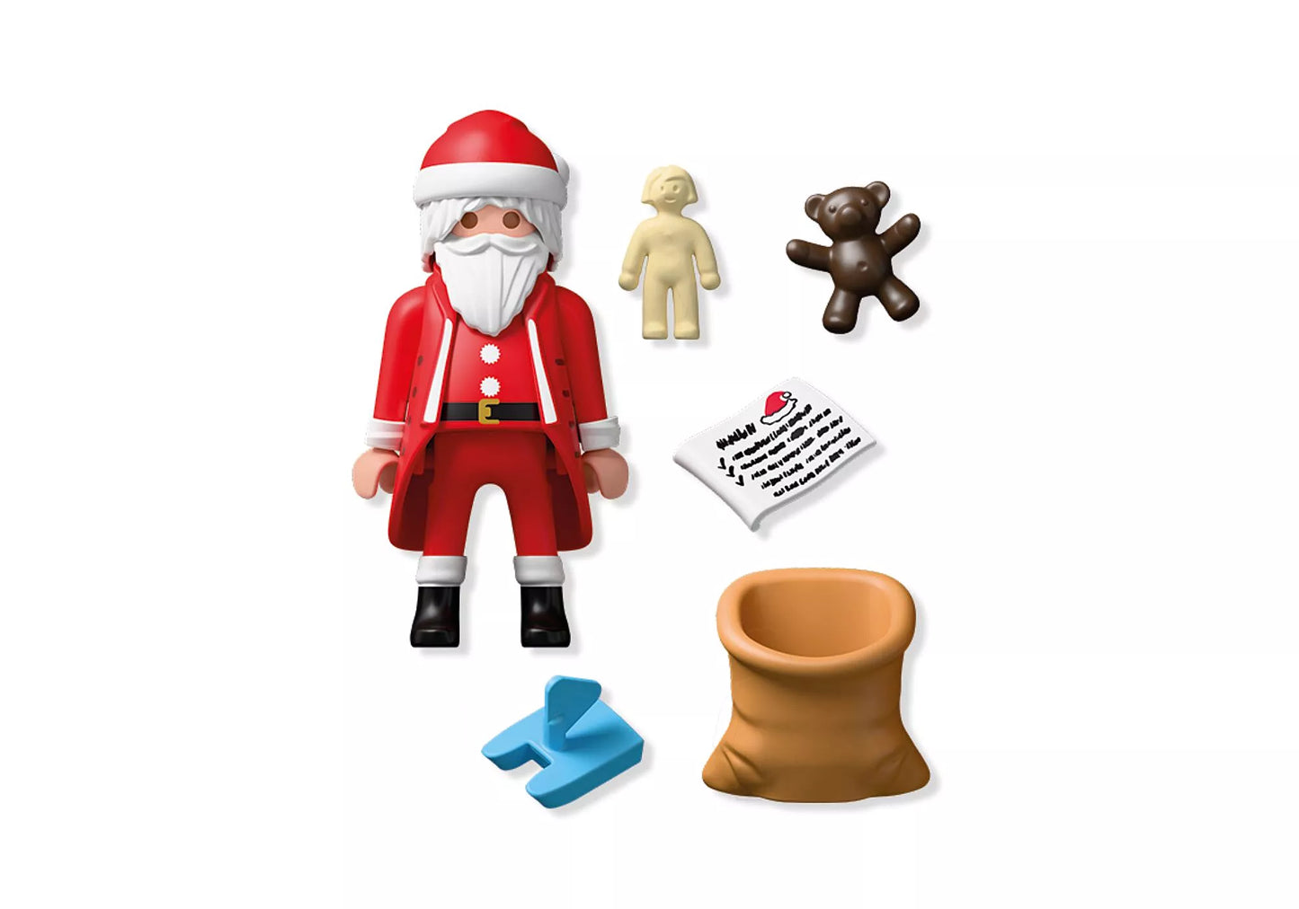 SANTA WITH WISH LIST