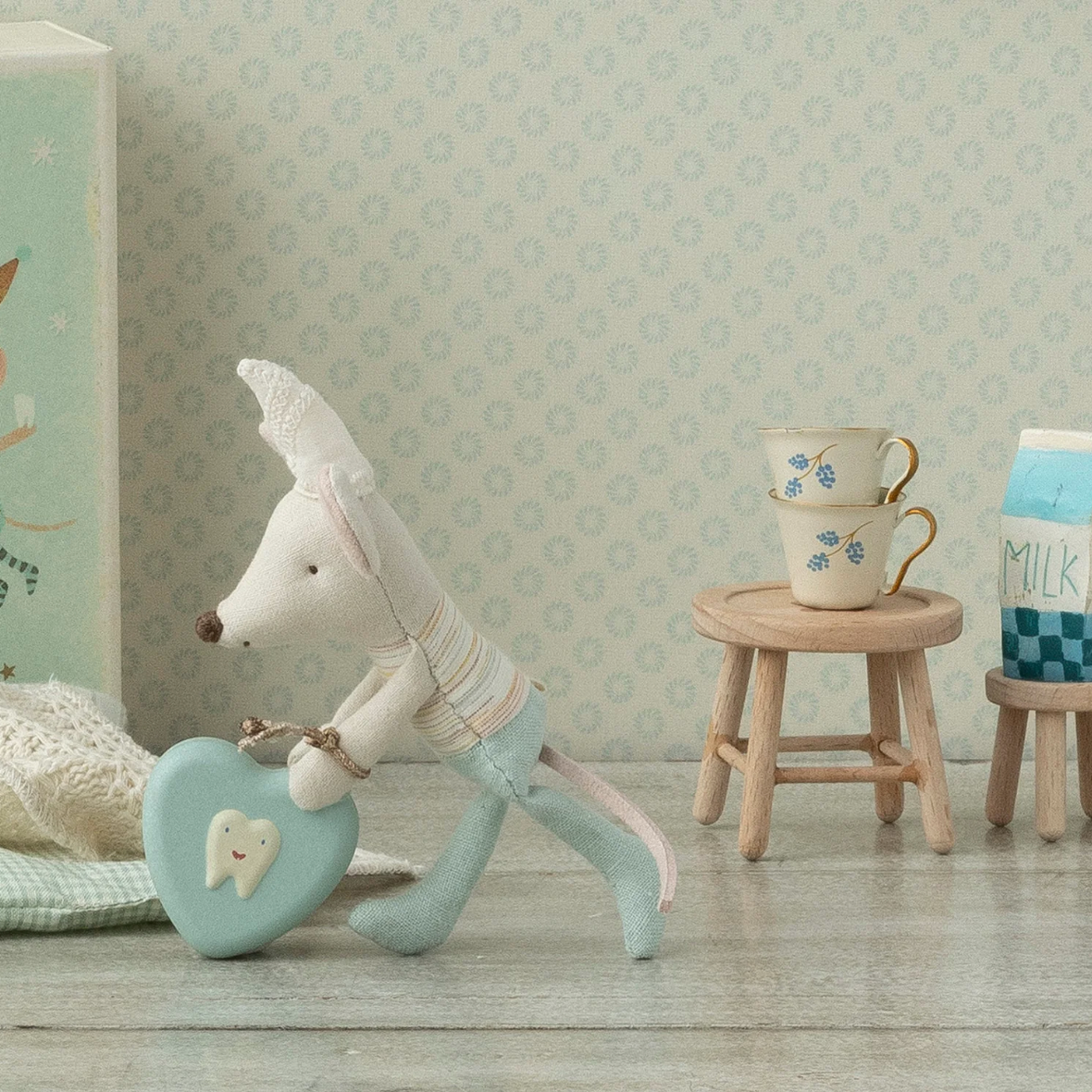 PETITE BOÎTE À DENTS BLEUE