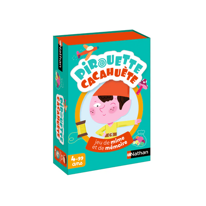 PIROUETTE CACAHUÈTE JEU DE MÉMOIRE ET DE MIME