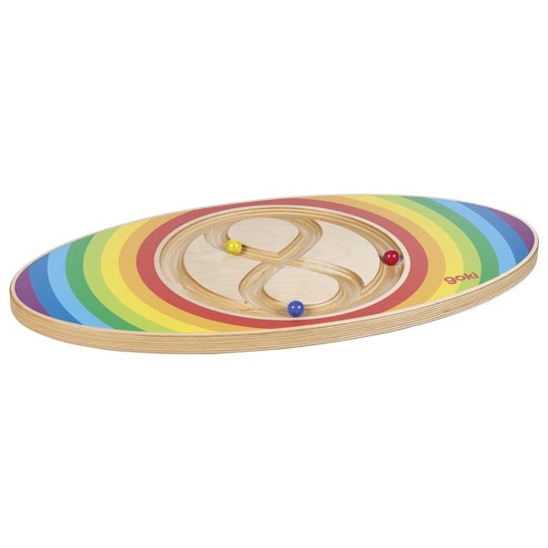 WOODEN BALANCE BOARD LABIRINTO