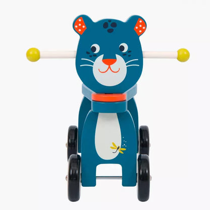 PANTHER WOODEN RIDE-ON "DANS LA JUNGLE"