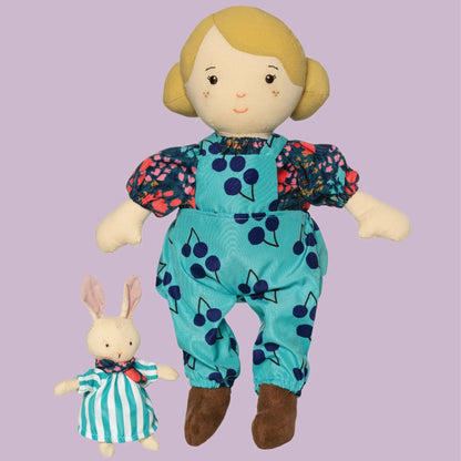 POUPÉE EN PELUCHE OLLIE AVEC LAPIN "PLAYDATE FRIENDS"