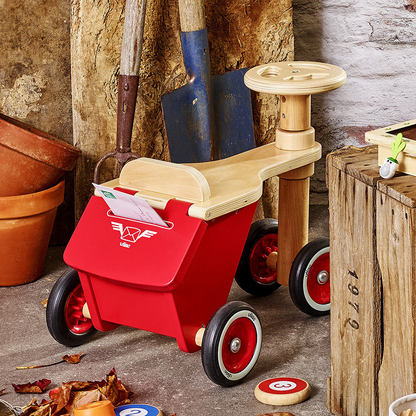 LITTLE POSTMAN WOODEN TRICYCLE