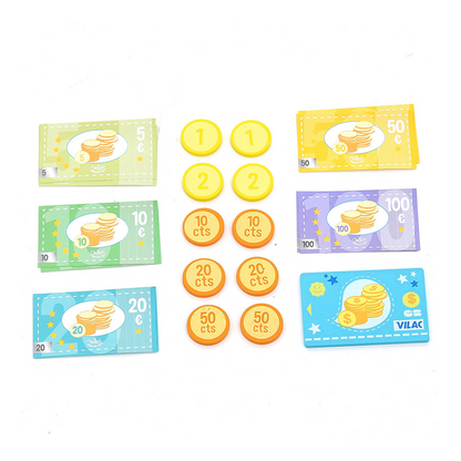 CAISSE ENREGISTREUSE EN BOIS "JOUR DE MARCHÉ"